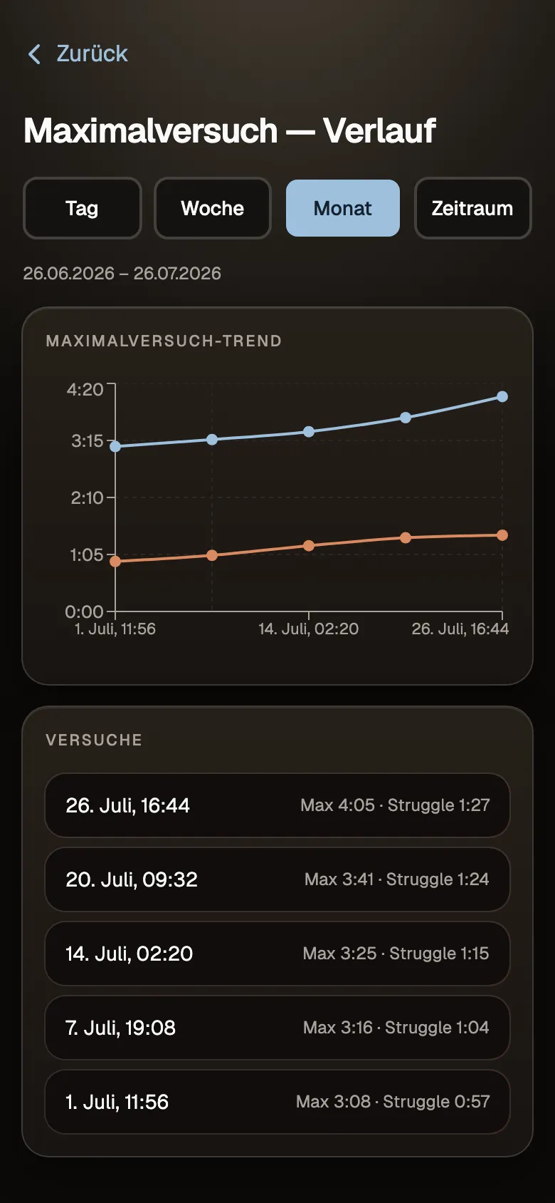 Maximalversuch
